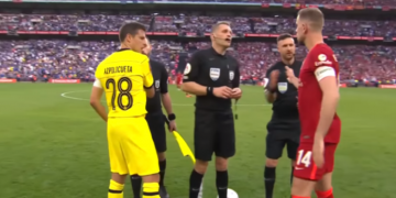 Vlerësim i madh për Shqipërinë, ndaj Islandës vjen arbitri i Premier League që gjykojë finalen mes Chelsea dhe Liverpool