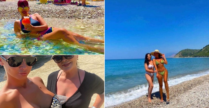 ë dekadën e 6-të të jetës, Eli Fara dhe Irma Libohova pozojnë me bikini. Zbuloni sekretet e këngëtareve për linjat elegante