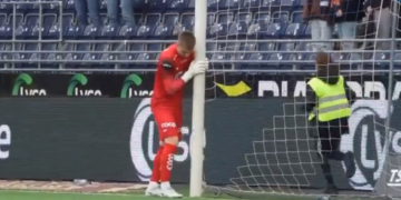 VIDEO/ Shqipëria duhet t’i hapë sytë mirë! Portieri i Islandës lë nam në gjithë botën