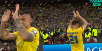 VIDEO/ Pak gëzim në kohë lu.fte! Ukraina bën krenar popullin e saj, siguron finalen për në Botërorin e Katarit