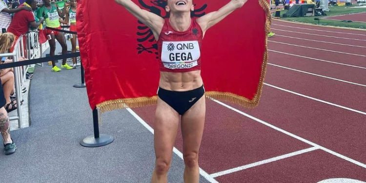Luiza Gega e 5-ta në botë, rezultati më i madh i atletikës shqiptare në rang ndërkombëtar