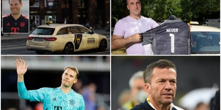 Taksisti kosovar Hazir Stublla që i ktheu portofolin portierit Neuer e arriti qëllimin e  gjoja “gjestit të tij moral”! Legjenda gjermane Matthaus i blen fanellën