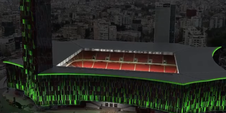 VIDEO/ Media në Brazil mbetet pa fjalë nga Air Albania: Një nga stadiumet më të bukura të Europës