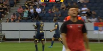 VIDEO/ Nuk janë vetëm të Tetovës! Shkëndija krenon gjithë shqiptarët në Suedi, pranë Play Off për të shkuar në grupe