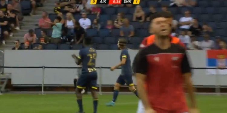 VIDEO/ Nuk janë vetëm të Tetovës! Shkëndija krenon gjithë shqiptarët në Suedi, pranë Play Off për të shkuar në grupe