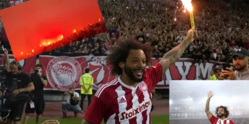 Pritja si hyjni e lashtë! Athina “digjet” për legjendën e Real Madrid: Prezantimi para 20 mijë tifozëve