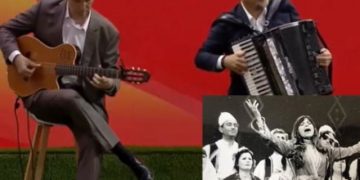 VIDEO/ “Po ku ka si ti o Shqipëria ime”! Melodia e këngës së Vaçe Zelës hap punimet e panairit të verës në mes të Beogradit