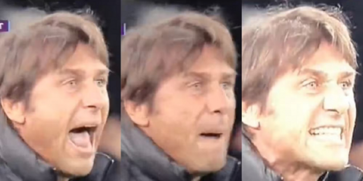 Conte, çfarë tërbimi në Manchester United-Tottenham: Pasoje topin o kokë k*r (Video)
