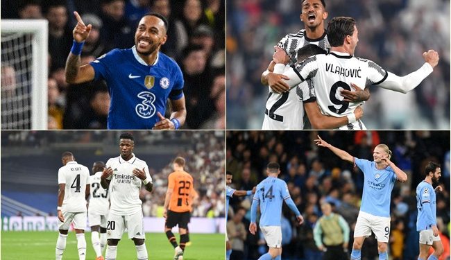 Milan tregon limitet ndaj Chelseat, Juventus në “vallen” e kualifikimit, City dhe Dortmund me goleada në Champions