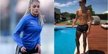 Konsiderohet futbollistja më e bukur në botë, Ana Markoviç “e fiksuar” pas Ronaldos: Ai është idhulli im