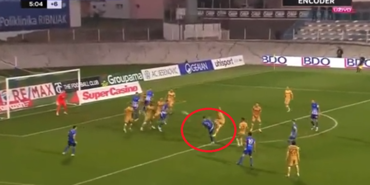 IDEO/ Sulmuesi i Shqipërisë shënon në stilin e Zinedine Zidane, Indrit Tuci realizon golin e karrierës në minutën e…96