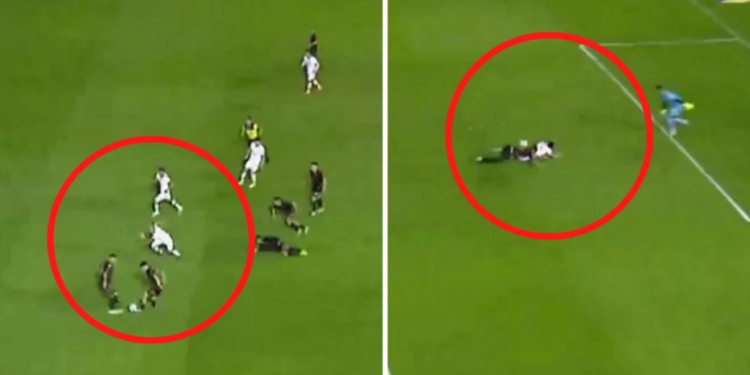 VIDEO/ Ta tregojnë që kur je fëmijë që kjo lëvizje nuk lejohet në futboll: Shihni penalltinë “më idiote” të shkaktuar ndonjëherë nga ish-lojtari i Interit