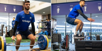 VIDEO/ Armando Broja do të debutojë si titullar në Champions League, Chelsea tregon “bishën shqiptare” që po përgatitet në palestër