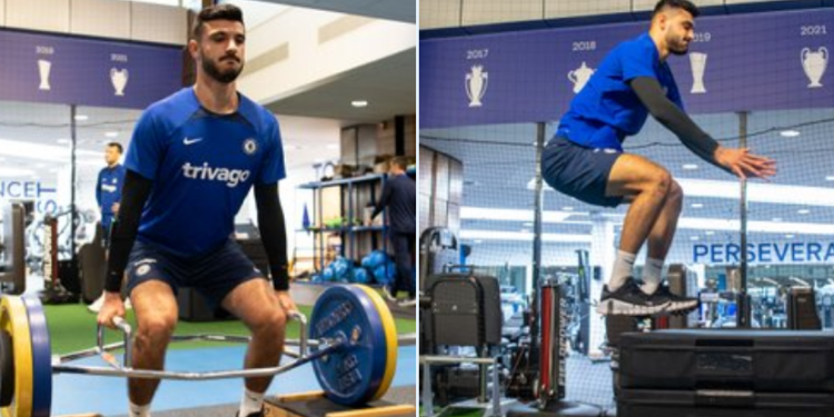 VIDEO/ Armando Broja do të debutojë si titullar në Champions League, Chelsea tregon “bishën shqiptare” që po përgatitet në palestër