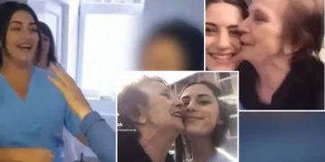 “Shpirt, dritë e …”! Pas skandalit, dalin pamje ku e moshuara trajtohej me dashuri në azil (Video)