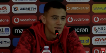 “Kjo Shqipëri është më e forta, do të kalojmë në Europian”! Kristjan Asllani para Italisë: Më pyetën shokët e ekipit te Interi për Kombëtaren tonë…