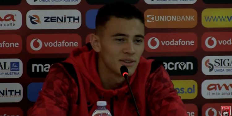 “Kjo Shqipëri është më e forta, do të kalojmë në Europian”! Kristjan Asllani para Italisë: Më pyetën shokët e ekipit te Interi për Kombëtaren tonë…