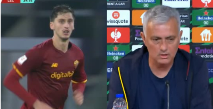 Vetëm 7 minuta, e futi si mesfushor! Mediat prestigjoze pyet Mourinhon: Ku shkoi Marash Kumbulla, përse e nxore nga radari?