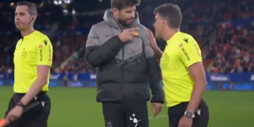 E mbylli karrierën me karton të kuq! Zbulohen fyerjet që Pique i tha arbitrit, kishte kaluar në sharje