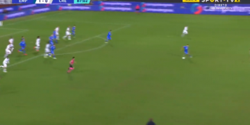 VIDEO/ Ulje e bukur e topit dhe shkon nga porta në portë, Nedim Bajrami kthehet protagonist te goli i Empolit