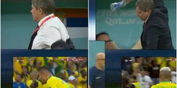 Nxehtë në Katar! Reagimi i trajnerit serb pas golave të Brazilit bëhet virale