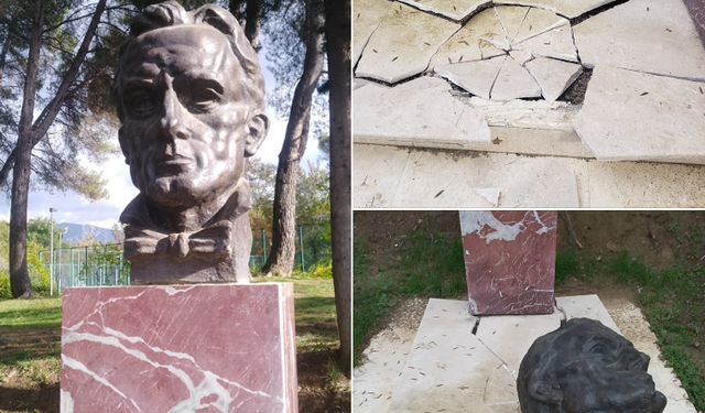 Muli i zënë ngushtë nga prishja e varrit të Mithat Frashërit