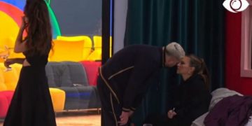 Kiara ia thotë troç Luizit: Nuk u mërzite gjithë ditën pas meje? Këngëtari: Ja ta shohim si është të të mos vij pas