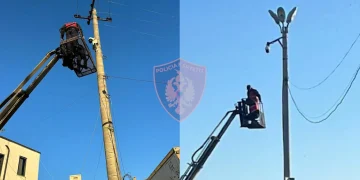 Kontroll teritori nga bandat në Shkodër: Çmontohen 21 kamera në rrugë dhe shtylla elektrike  të vendosur për të kuptuar lëvizjet e policisë!