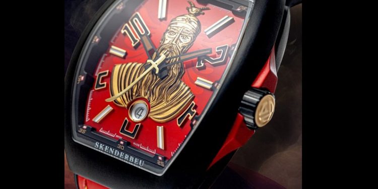Orëbërësi i famshëm zviceran Franck Muller nxjerr modelin me Skënderbeun: Sa kushton ora luksoze? (Video)