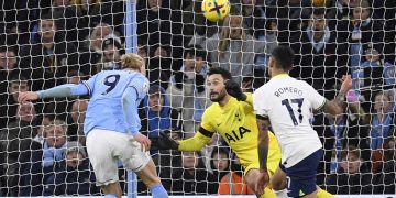VIDEO/ Manchester CITY bën çmenduri në Angli, përmbysje dhe 6 gola të shënuar në përballjen me Tottenham-in e Contes