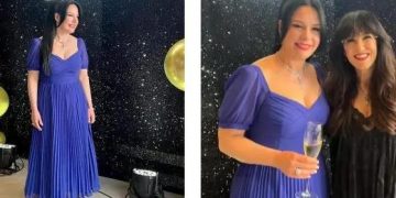 Xhoana Nano shkëlqen e tëra në 50-vjetorin e lindjes, dalin pamjet e festës