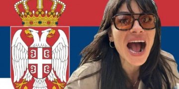 VIDEO/ Zhaklina shihet në momente intime me mashkullin që e shoqëroi në Serbi