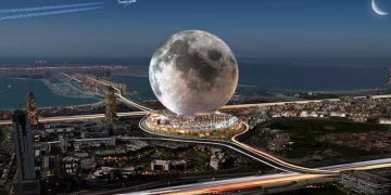 Projekti marramendës! Hënë në mes të Dubait