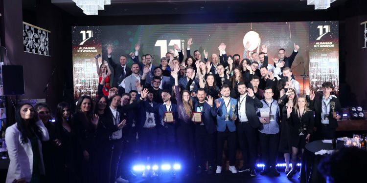 Albanian ICT Awards shpërblen me çmimet e mëdha inovacionin dhe sipërmarrjen e yjeve shqiptare në teknologji
