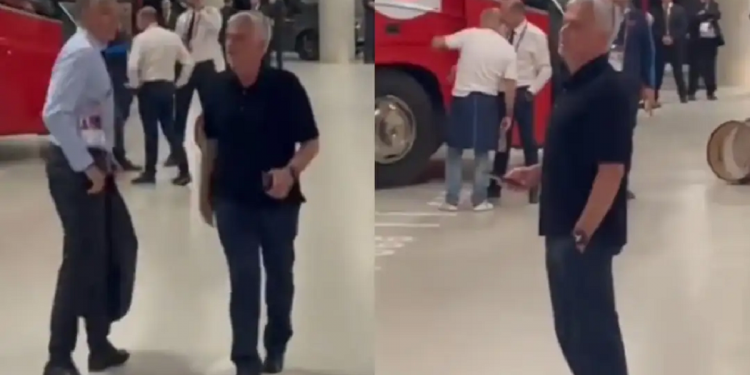 Mourinho i tërbuar pas finales Sevilla-Roma! Sulmon arbitrat në parkingun e stadiumit: Jeni për turp, f**k UEFA… (Video)