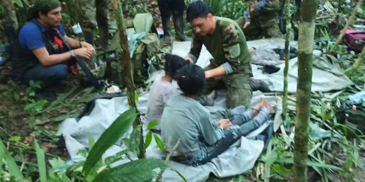 VIDEO/ Mrekullia ekziston! Mbijetuan për 40 ditë në xhunglën e Kolumbisë katër të mitur: Momenti kur nxirren nga pylli e dërgohen në spital