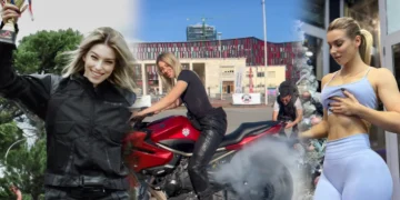 Vajza që i bën “zbor” motorit: Më ndalojnë policët, por nuk më vënë gjoba