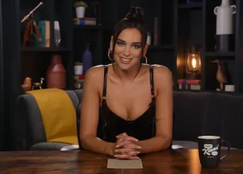 Video emocionuese/ Jimmy Kimmel flet shqip me Dua Lipën