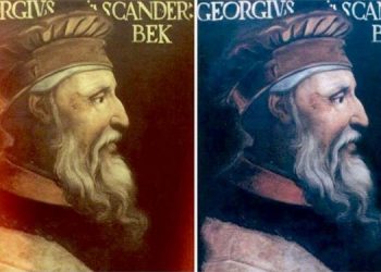 Me një plagë në syrin e djathtë, historia e portretit të vetëm origjinal të Skënderbeut (Foto)