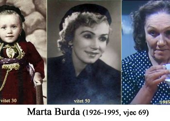 Në kujtim të ditës së largimit pa kthim të aktores së plejadës së artistëve ikona te Korçës Marta Burda