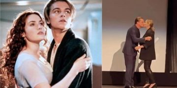 Kate Winslet dhe Leonardo DiCaprio shfaqen së bashku, takimi dhe puthja e tyre 27 vjet pas “Titanic