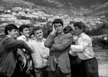 Foto nga shesh xhirimi i filmit artistik shqiptar “Gurët e shtëpisë sime”