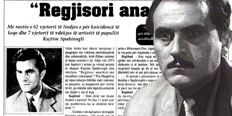 Sot ishte dita e lindjes, e një prej aktorëve dhe regjisorëve më të mëdhenj shqiptarë, Kujtim Spahivogli.